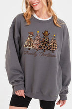 Load image into Gallery viewer, Howdy Christmas Tree Graphic Fleece Sweatshirts
