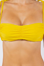 Load image into Gallery viewer, TWO PIECE RUCHED TOP BIKINI
