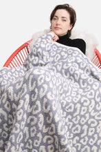 Load image into Gallery viewer, Leopard Print Luxury Soft Throw Blanket
