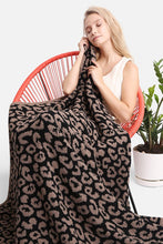 Load image into Gallery viewer, Leopard Print Luxury Soft Throw Blanket
